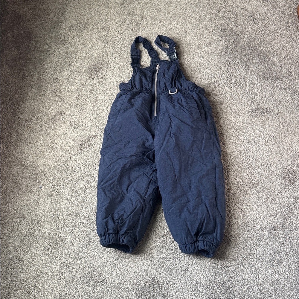 New Legends Navy Snow Bib Insulated Toddler Winter Ski Pants SIZE 3T
